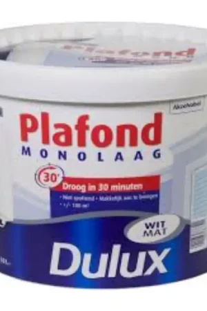 Finale Uitverkoop Dulux Plafond Monolaag